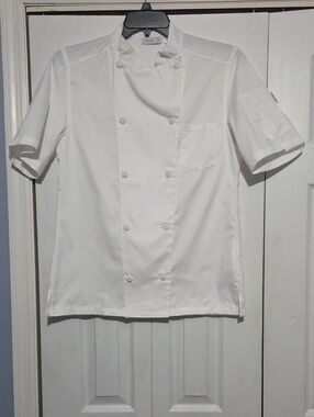 Set Of 4 Chefwear White Short-Sleeve Chef Jacket